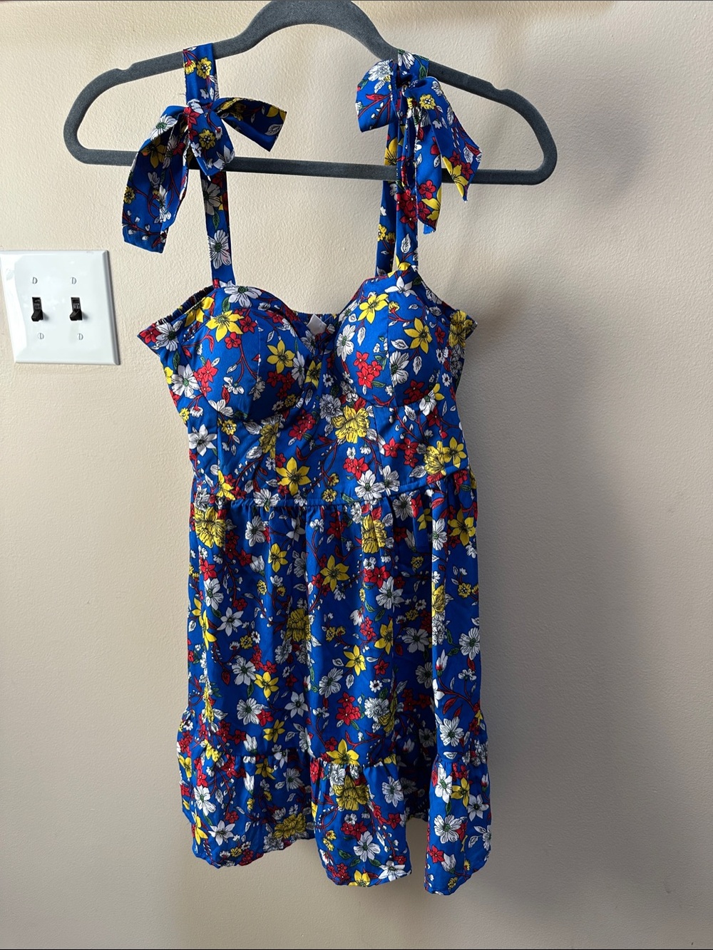 Women floral print dress